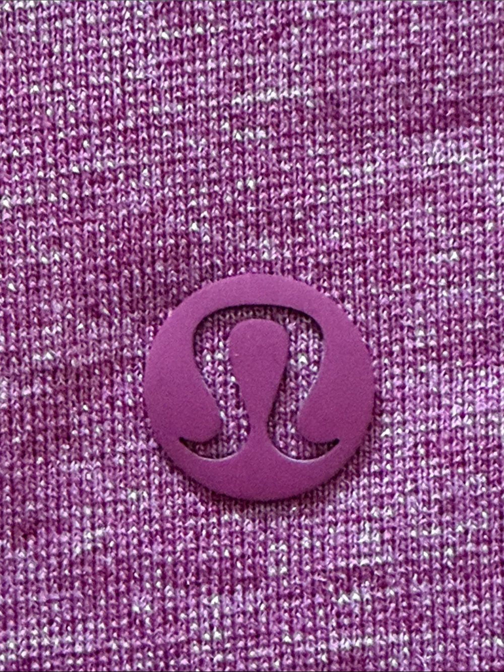 Lululemon Evolution Short Sleeve Polo Shirt Size XL Heathered Vintage Plum - Picture 5 of 8